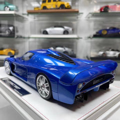 [GL Model] 1:18 Maserati 2006 MC12 GT1 Blue Model Car Resin