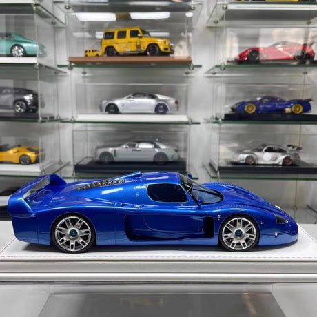 [GL Model] 1:18 Maserati 2006 MC12 GT1 Blue Model Car Resin