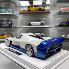 [GL Model] 1:18 Maserati 2006 MC12 GT1 White Model Car Resin