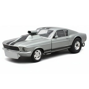 [GMP] 1:18 Ford 1967 Malco Mustang Gasser silver modellbil Die-Cast
