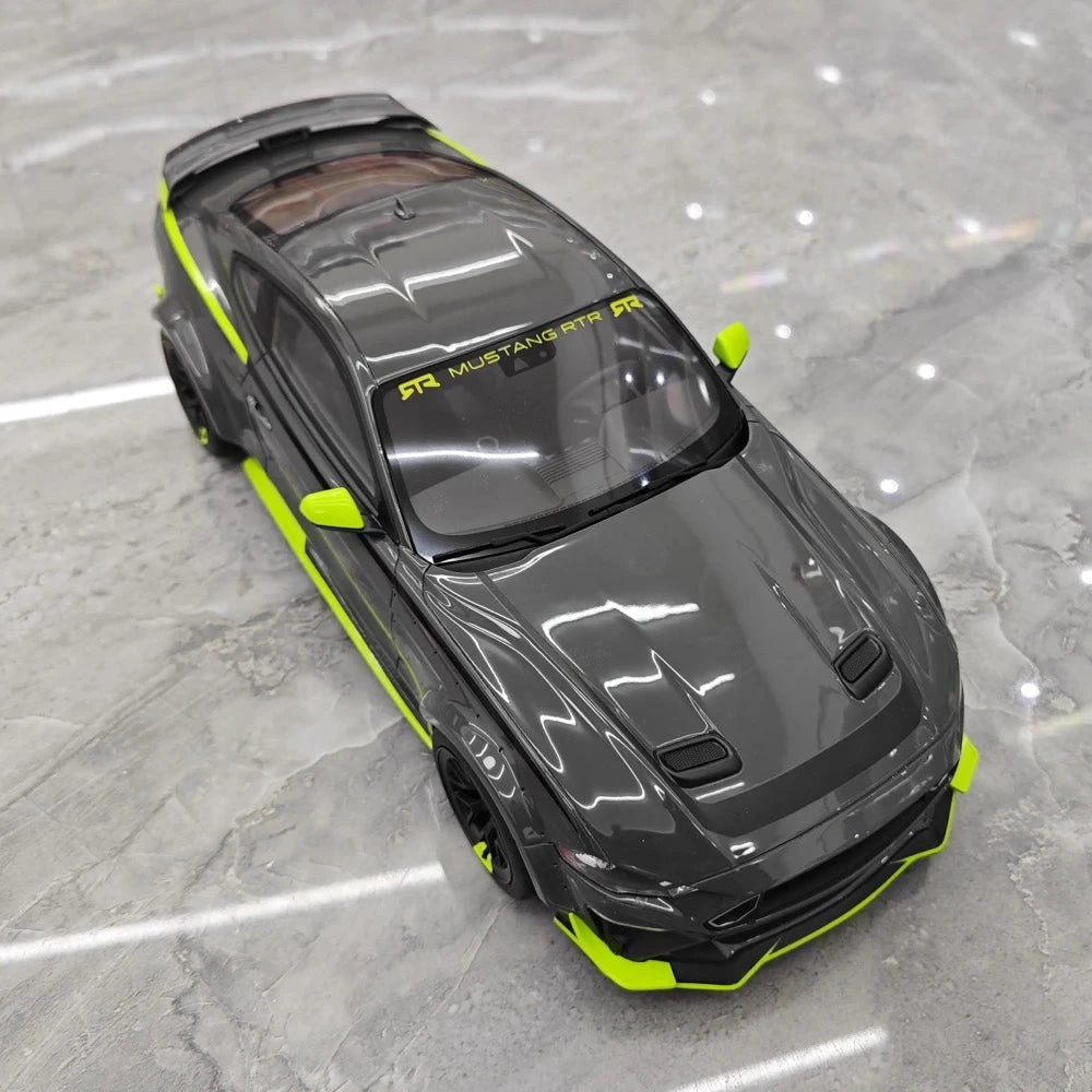 [GT Spirit] 1:18 Ford 2018 Mustang RTR Spec 5 Black Model Car Resin