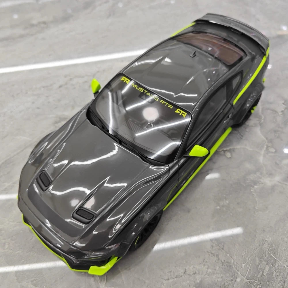 [GT Spirit] 1:18 Ford 2018 Mustang RTR Spec 5 Black Model Car Resin