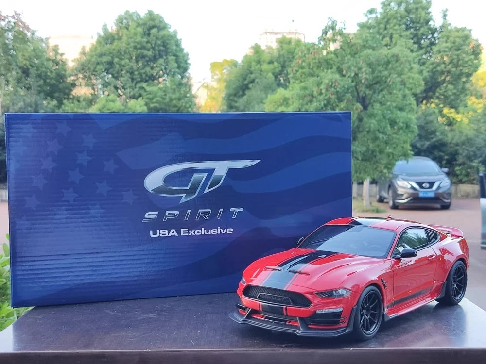 [GT Spirit] 1:18 Ford 2020 Mustang Shelby GT500 Special rosso modellino di auto resina