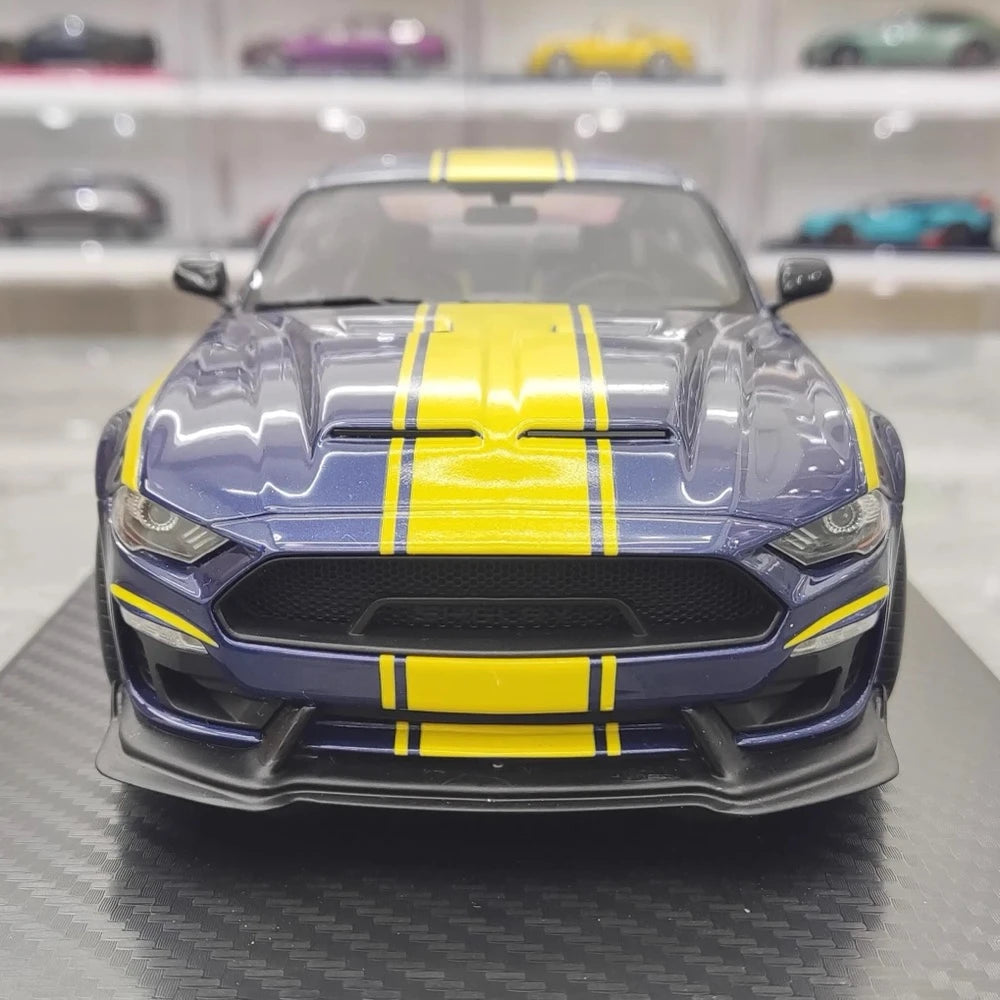 [GT Spirit] 1:18 Ford 2020 Mustang Shelby GT500 Special bleu voiture miniature Resin
