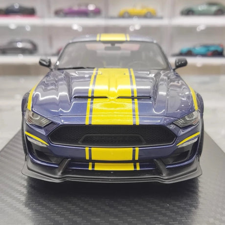[GT Spirit] 1:18 Ford 2020 Mustang Shelby GT500 Special Blue Model Car Resin