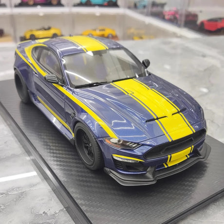 [GT Spirit] 1:18 Ford 2020 Mustang Shelby GT500 Special Blue Model Car Resin