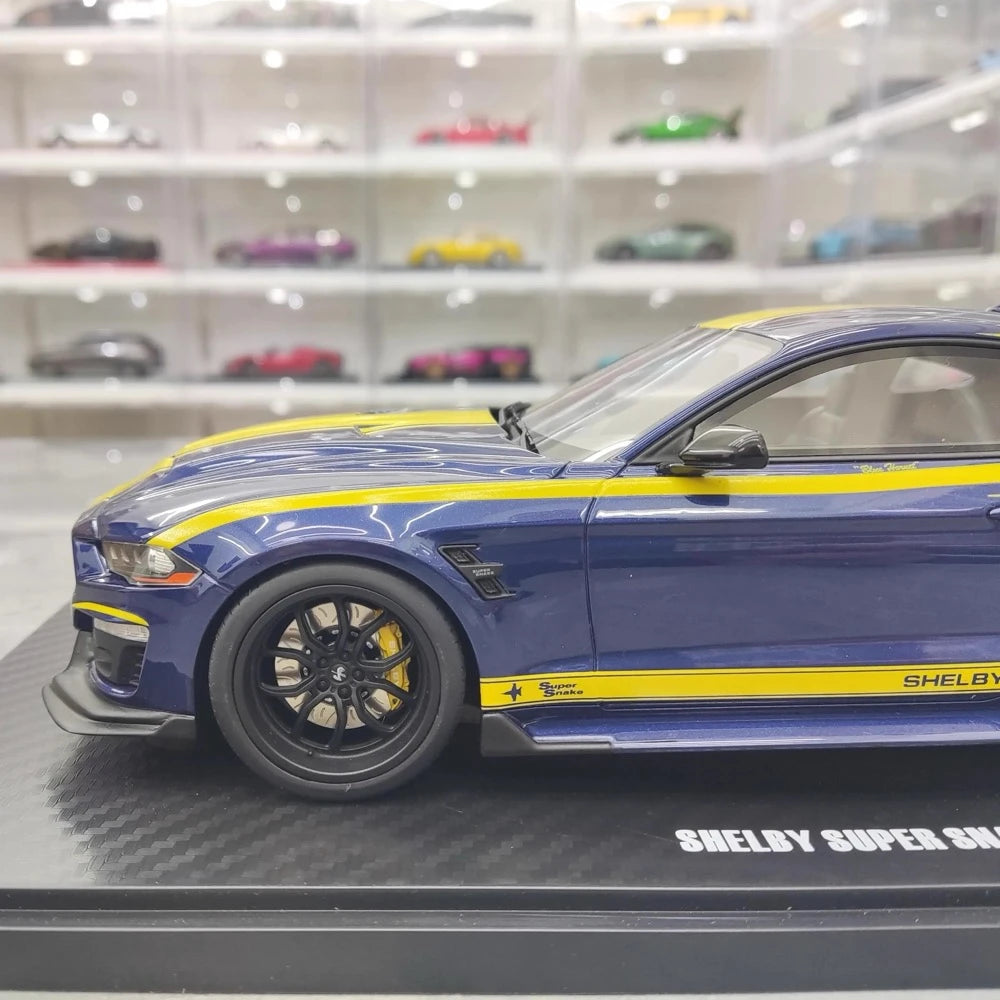 [GT Spirit] 1:18 Ford 2020 Mustang Shelby GT500 Special Blue Model Car Resin