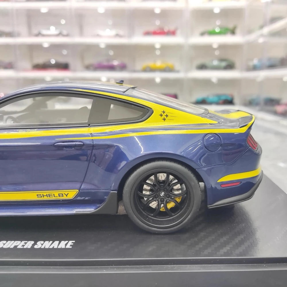 [GT Spirit] 1:18 Ford 2020 Mustang Shelby GT500 Special bleu voiture miniature Resin