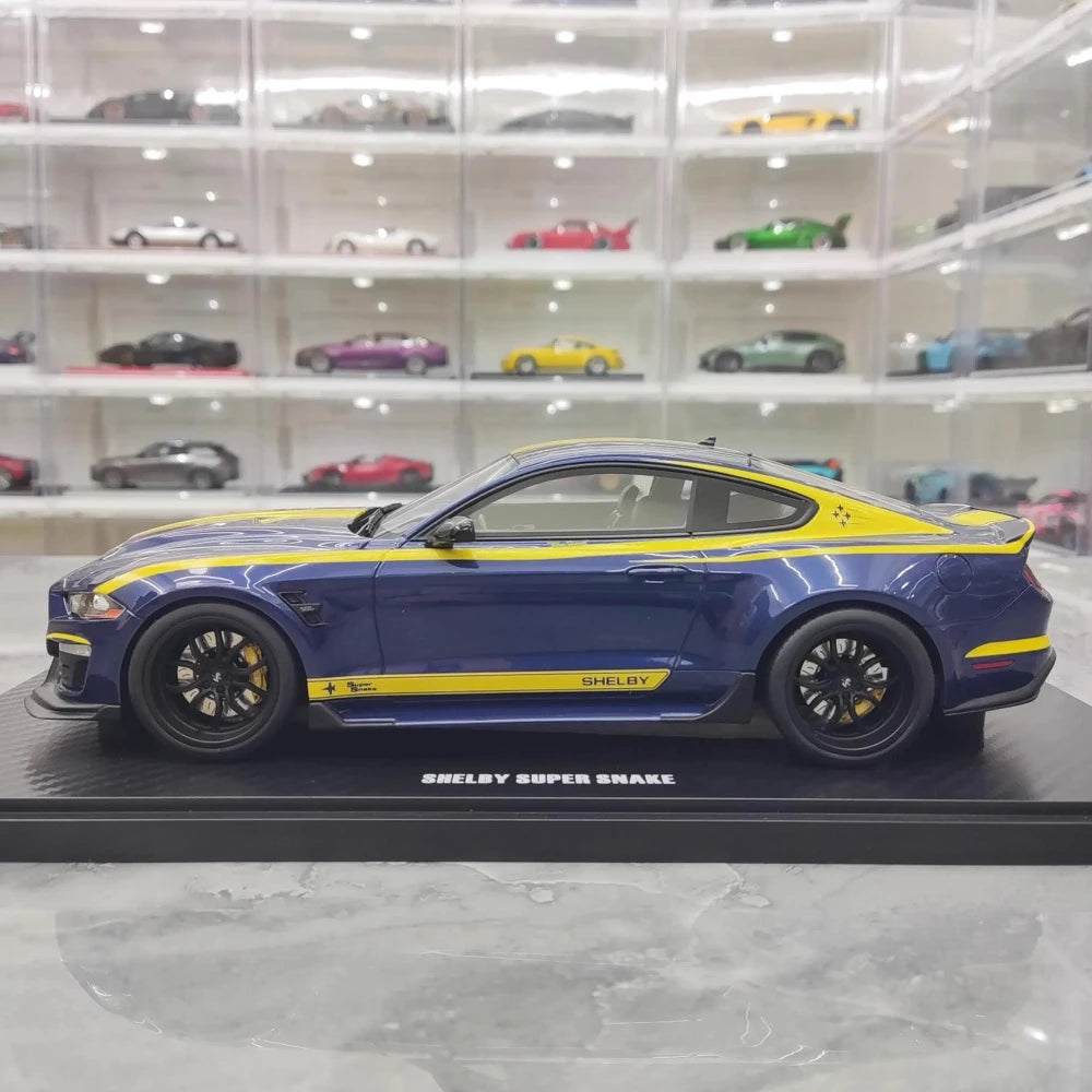 [GT Spirit] 1:18 Ford 2020 Mustang Shelby GT500 Special Blue Model Car Resin