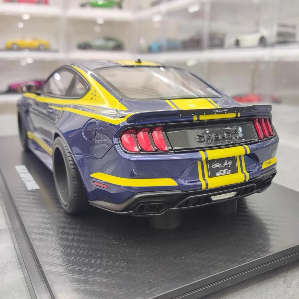 [GT Spirit] 1:18 Ford 2020 Mustang Shelby GT500 Special Blue Model Car Resin
