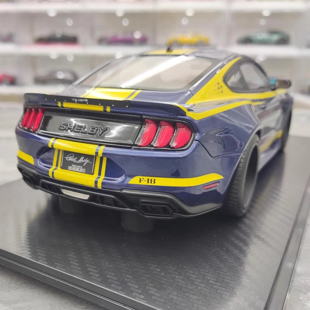 [GT Spirit] 1:18 Ford 2020 Mustang Shelby GT500 Special Blue Model Car Resin