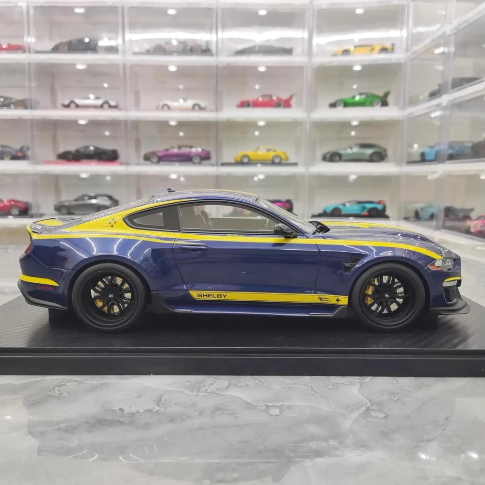 [GT Spirit] 1:18 Ford 2020 Mustang Shelby GT500 Special Blue Model Car Resin