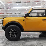 [GT Spirit] 1:18 Ford 2021 Bronco Yellow Model Car Resin