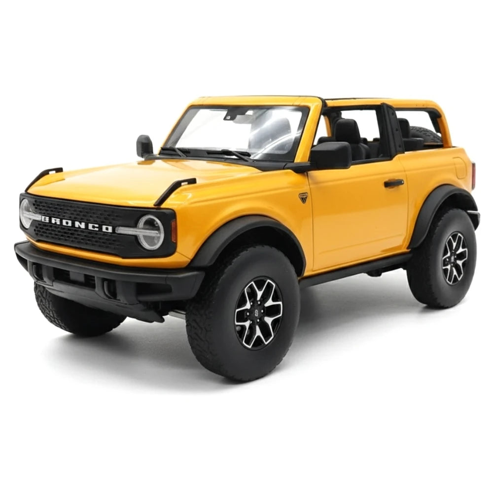 [GT Spirit] 1:18 Ford 2021 Bronco jaune voiture miniature Resin