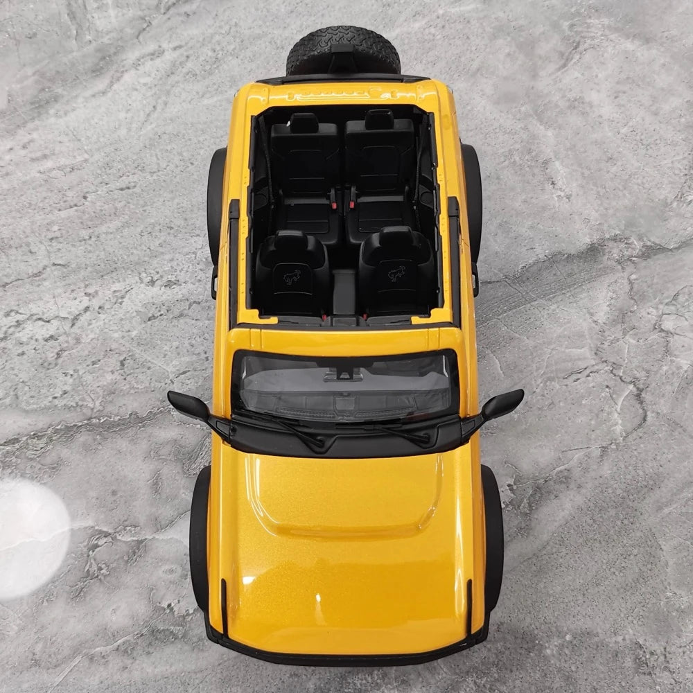 [GT Spirit] 1:18 Ford 2021 Bronco jaune voiture miniature Resin