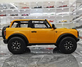 [GT Spirit] 1:18 Ford 2021 Bronco Yellow Model Car Resin