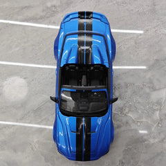[GT Spirit] 1:18 Ford 2022 Mustang Shelby Super Snake Speedster Blue Model Car Resin