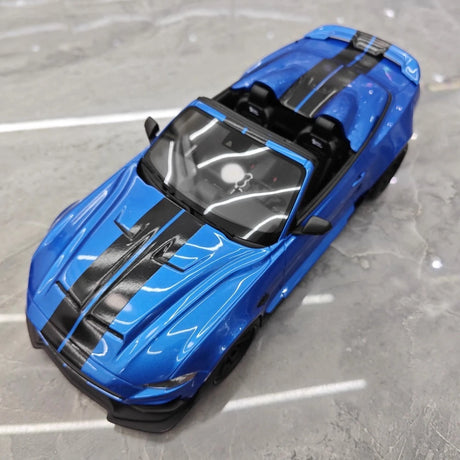 [GT Spirit] 1:18 Ford 2022 Mustang Shelby Super Snake Speedster Blue Model Car Resin