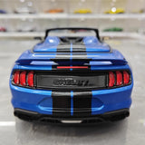 [GT Spirit] 1:18 Ford 2022 Mustang Shelby Super Snake Speedster Blue Model Car Resin