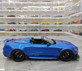 [GT Spirit] 1:18 Ford 2022 Mustang Shelby Super Snake Speedster Blue Model Car Resin