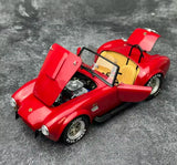 [Kyosho] 1:18 Ford Shelby 1965 Cobra 427 S/C punainen pienoismalli Die-Cast