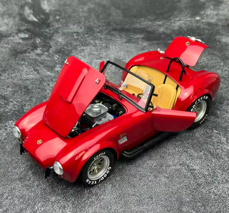 [Kyosho] 1:18 Ford Shelby 1965 Cobra 427 S/C Red Model Car Die-Cast