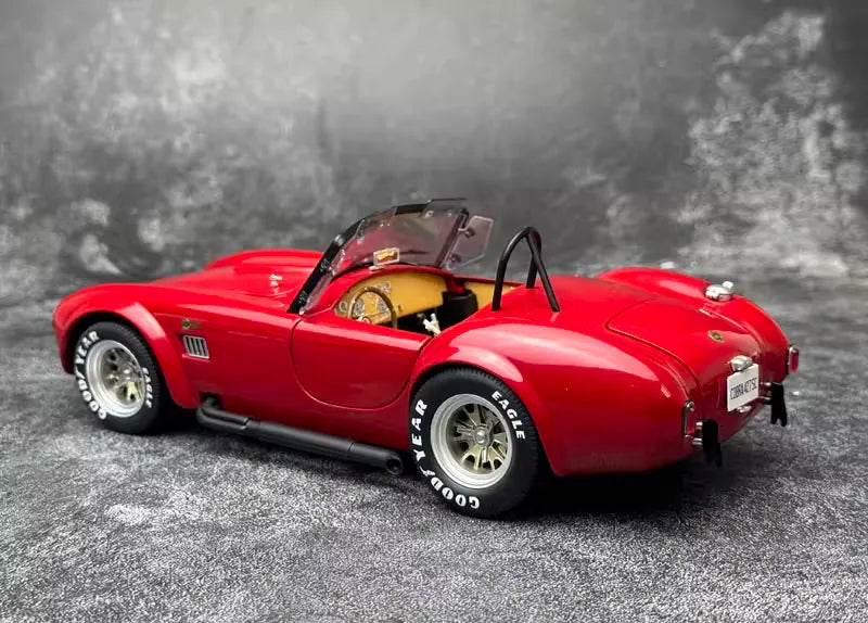 [Kyosho] 1:18 Ford Shelby 1965 Cobra 427 S/C punainen pienoismalli Die-Cast