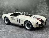 [Kyosho] 1:18 Ford Shelby 1965 Cobra 427 S/C White Model Car Die-Cast