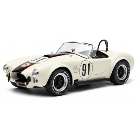 [Kyosho] 1:18 Ford Shelby 1965 Cobra 427 S/C White Model Car Die-Cast