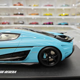 [GT Spirit] 1:18 Koenigsegg 2020 Regera blu modellino di auto resina