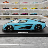 [GT Spirit] 1:18 Koenigsegg 2020 Regera blu modellino di auto resina