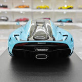 [GT Spirit] 1:18 Koenigsegg 2020 Regera blu modellino di auto resina
