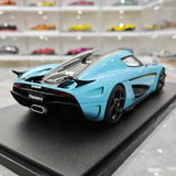 [GT Spirit] 1:18 Koenigsegg 2020 Regera blu modellino di auto resina