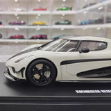 [GT Spirit] 1:18 Koenigsegg 2020 Regera White Model Car Resin