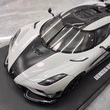 [GT Spirit] 1:18 Koenigsegg 2020 Regera White Model Car Resin