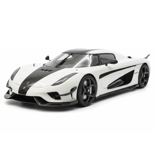 [GT Spirit] 1:18 Koenigsegg 2020 Regera White Model Car Resin