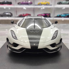 [GT Spirit] 1:18 Koenigsegg 2020 Regera White Model Car Resin