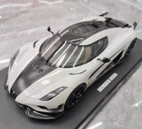 [GT Spirit] 1:18 Koenigsegg 2020 Regera White Model Car Resin