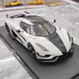[GT Spirit] 1:18 Koenigsegg 2020 Regera White Model Car Resin