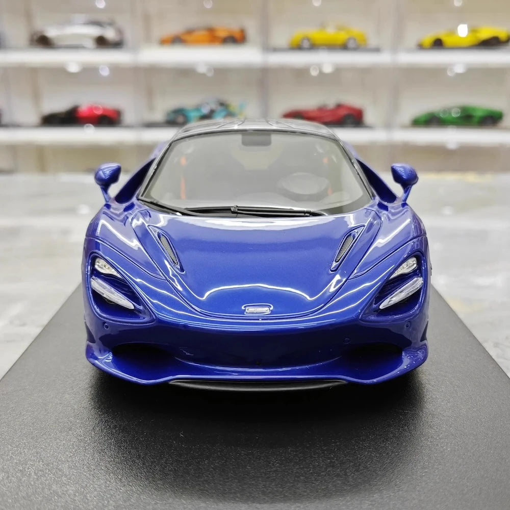 [GT Spirit] 1:18 McLaren 2023 750S ブルー モデルカー レジン