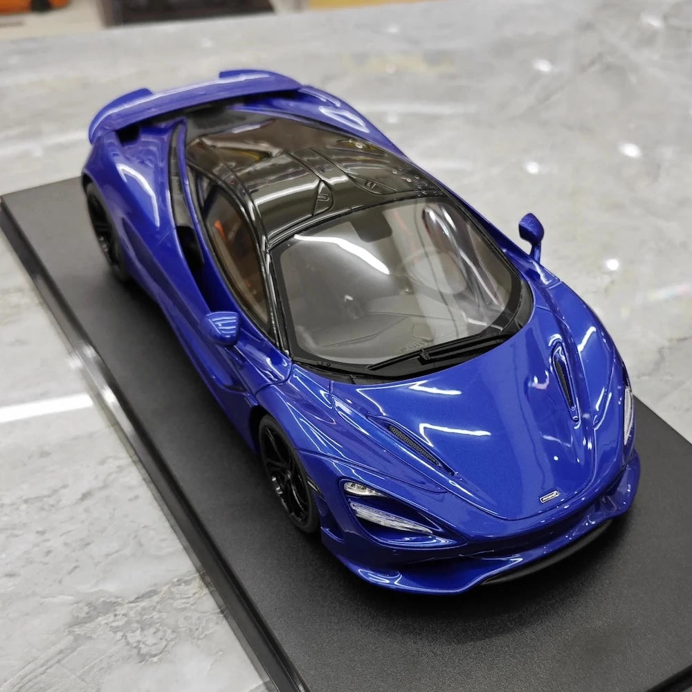 [GT Spirit] 1:18 McLaren 2023 750S ブルー モデルカー レジン