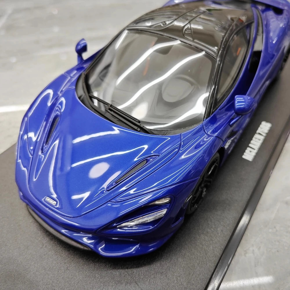 [GT Spirit] 1:18 McLaren 2023 750S Blue Model Car Resin