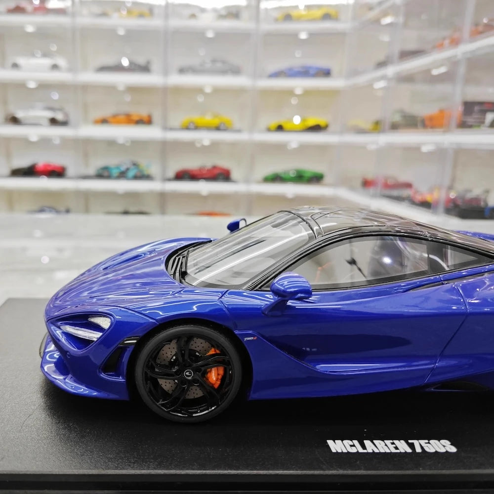 [GT Spirit] 1:18 McLaren 2023 750S Blue Model Car Resin