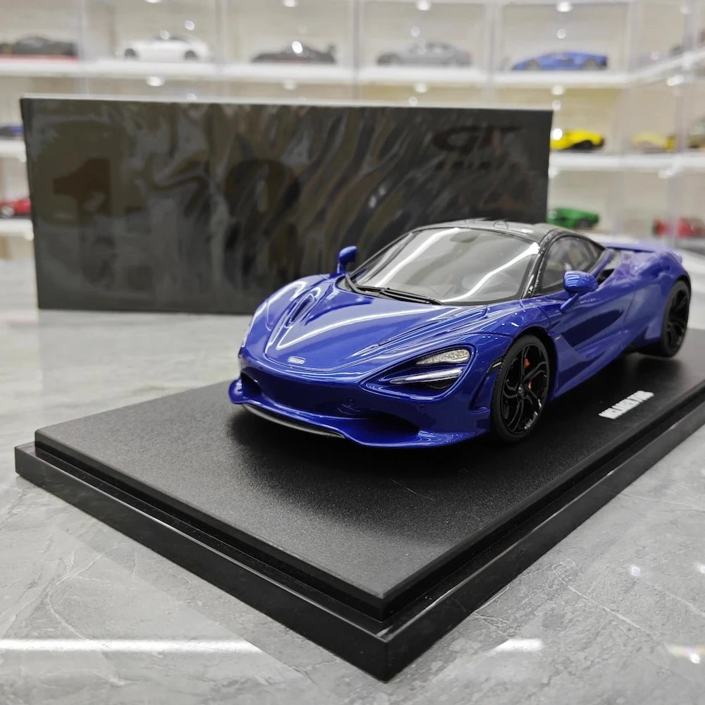 [GT Spirit] 1:18 McLaren 2023 750S Blue Model Car Resin