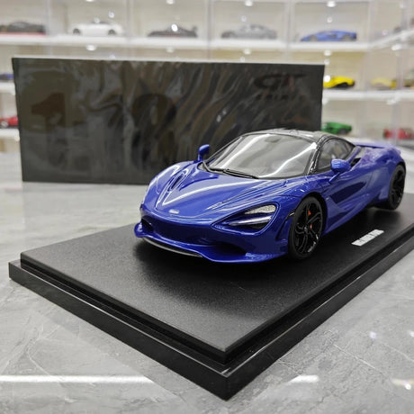 [GT Spirit] 1:18 McLaren 2023 750S Blue Model Car Resin
