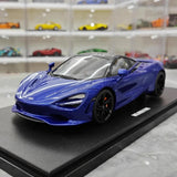 [GT Spirit] 1:18 McLaren 2023 750S ブルー モデルカー レジン