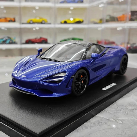 [GT Spirit] 1:18 McLaren 2023 750S Blue Model Car Resin
