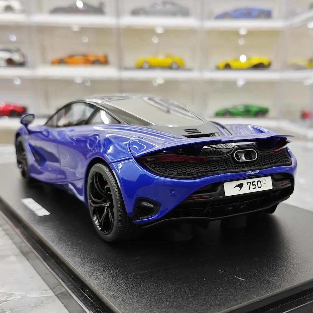 [GT Spirit] 1:18 McLaren 2023 750S ブルー モデルカー レジン