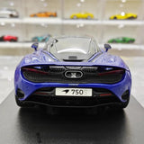 [GT Spirit] 1:18 McLaren 2023 750S ブルー モデルカー レジン