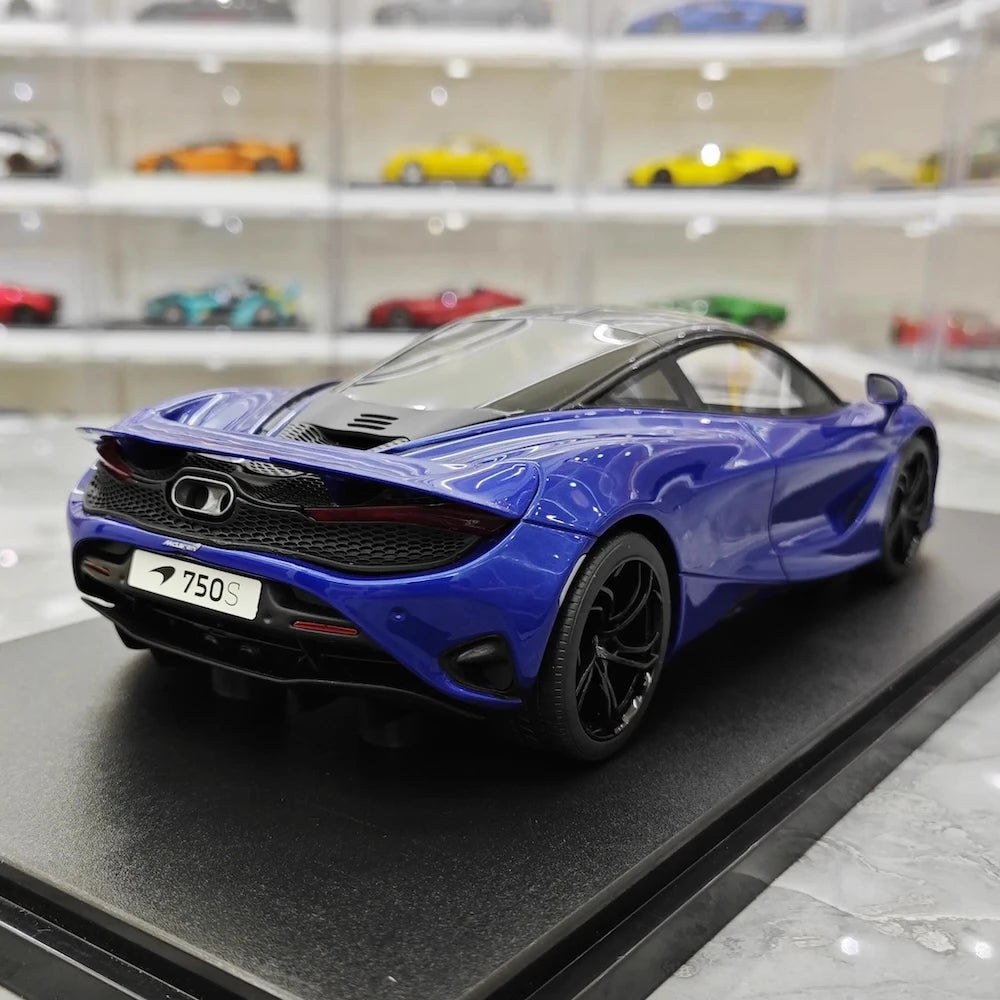 [GT Spirit] 1:18 McLaren 2023 750S ブルー モデルカー レジン